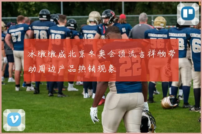 冰墩墩成北京冬奥会顶流吉祥物带动周边产品热销现象